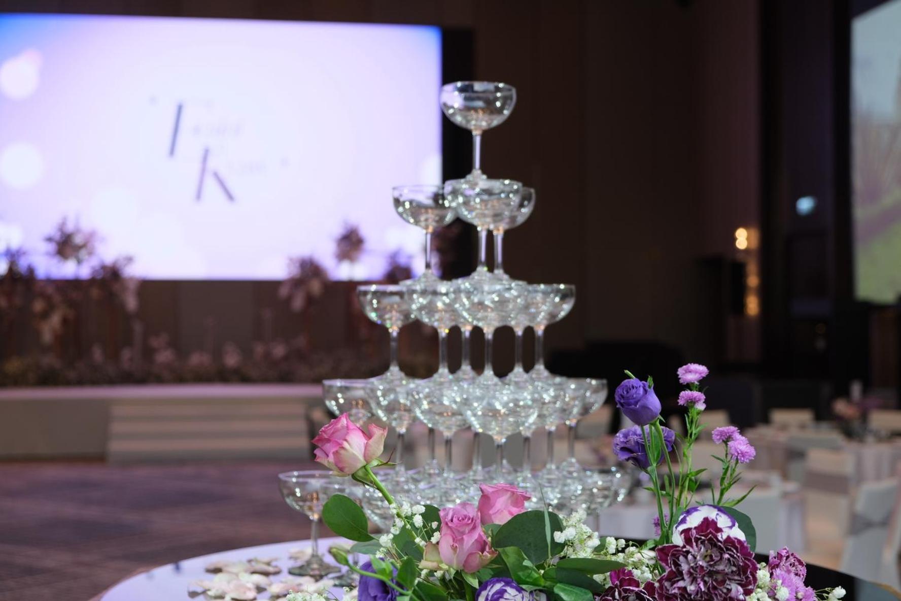 Chatrium Grand 曼谷 外观 照片 Champagne fountain