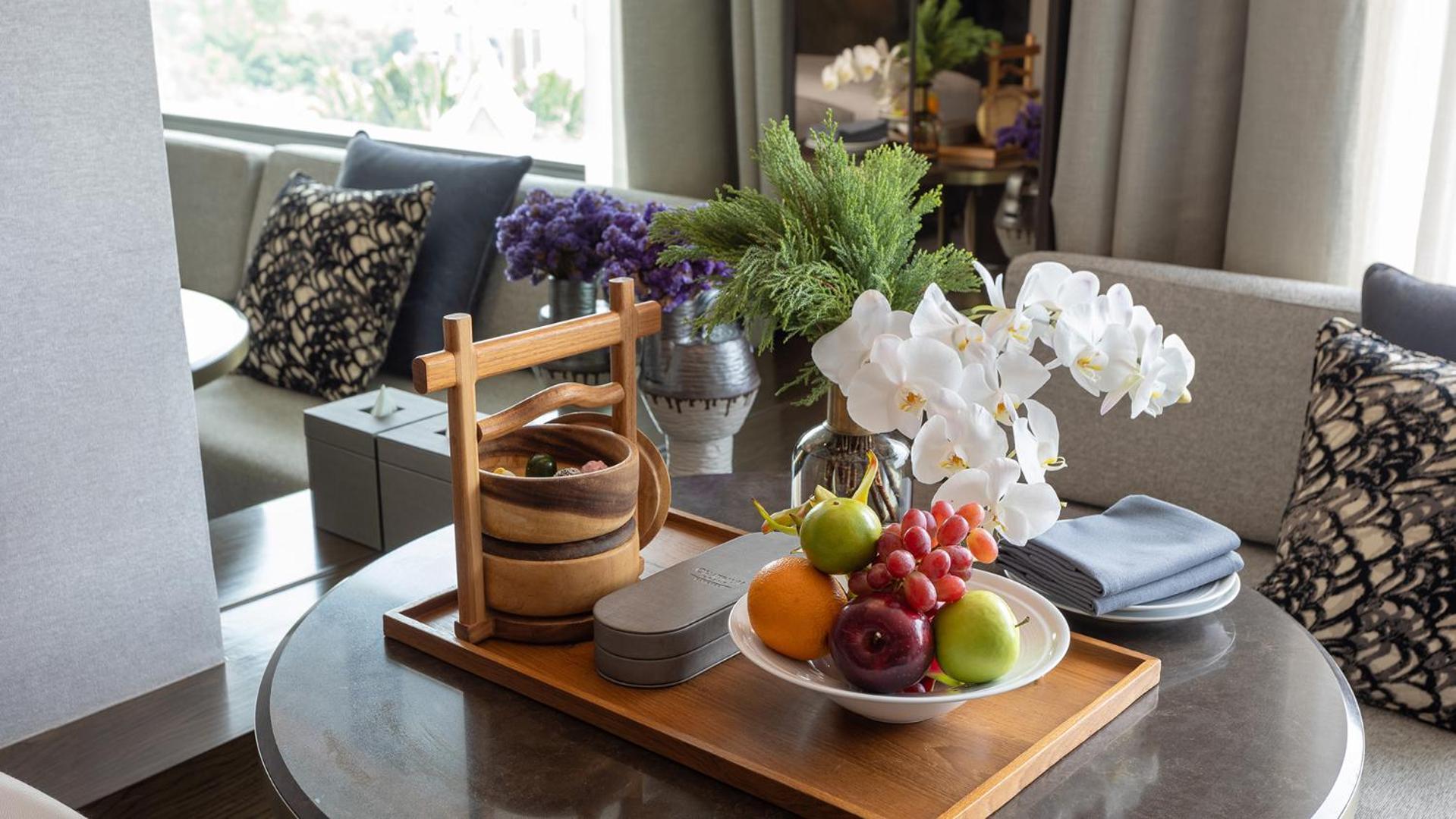 Chatrium Grand 曼谷 外观 照片 Fruit tray